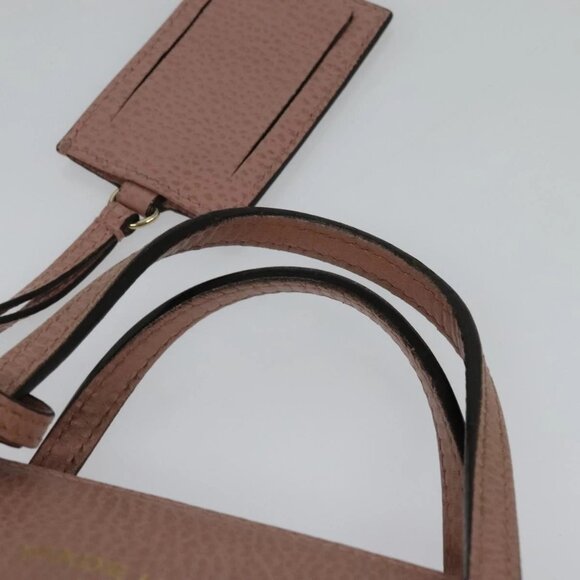GUCCI Hand Bag Leather 2way Pink Gold 368827 Auth - Picture 5 of 16